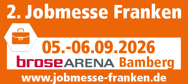 2. Jobmesse Franken – 05.–06.09.2026, brose ARENA Bamberg, www.jobmesse-franken.de